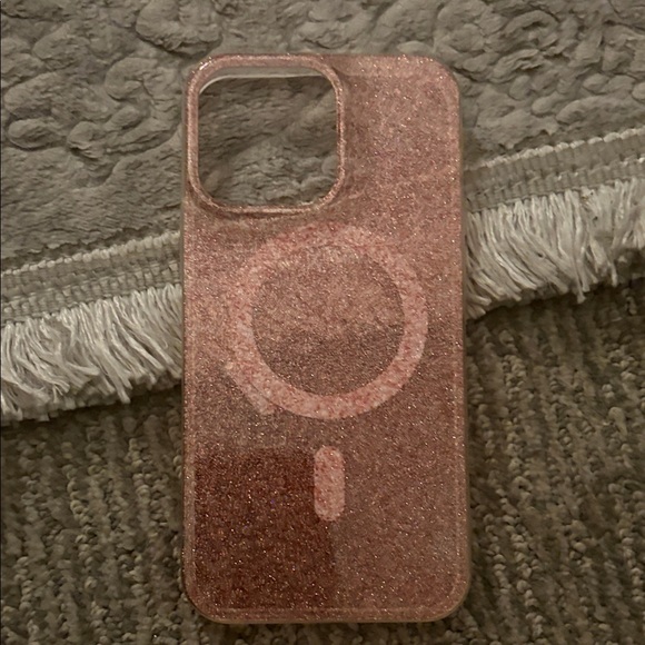 Glittery Pink Phone Case - Picture 5 of 6
